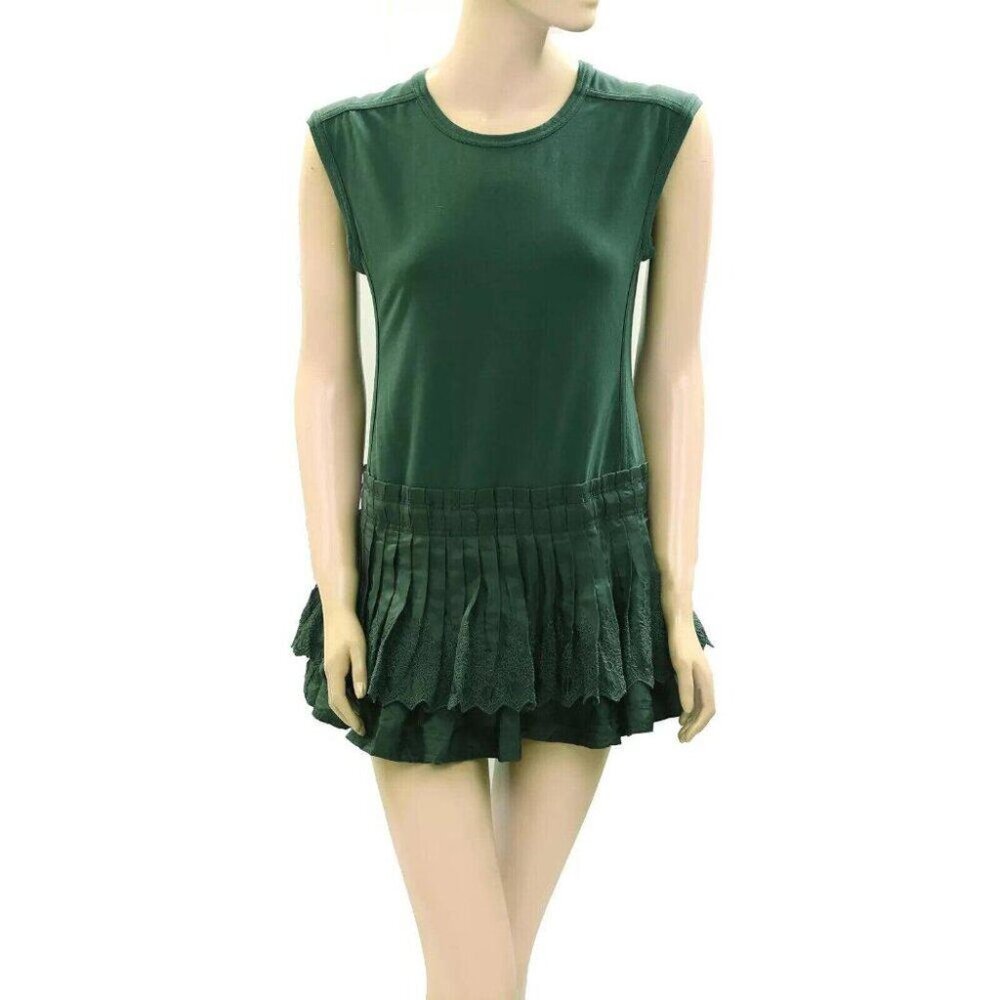 Daily Practice by Anthropologie Solid Set Mini Dress Embroidered XXS NEW - Picture 5 of 8